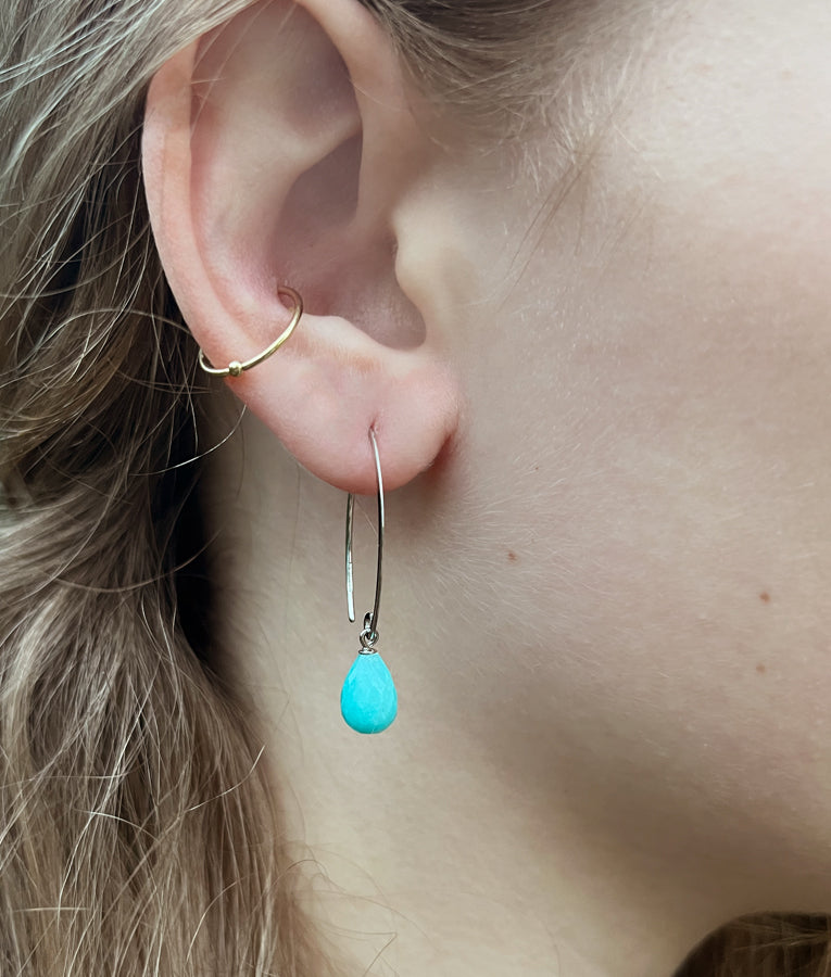 Amazonite Sweep Earrings