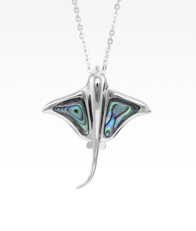 Abalone Stingray Necklace