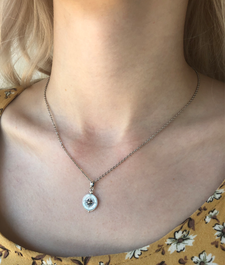 Explorer's Compass Necklace