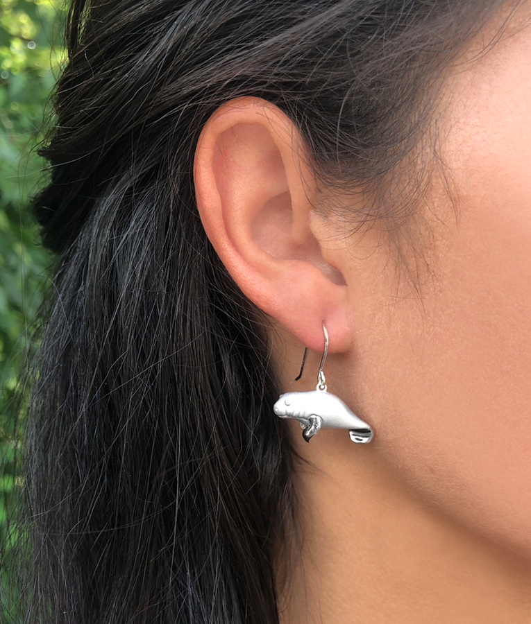Manatee Earrings