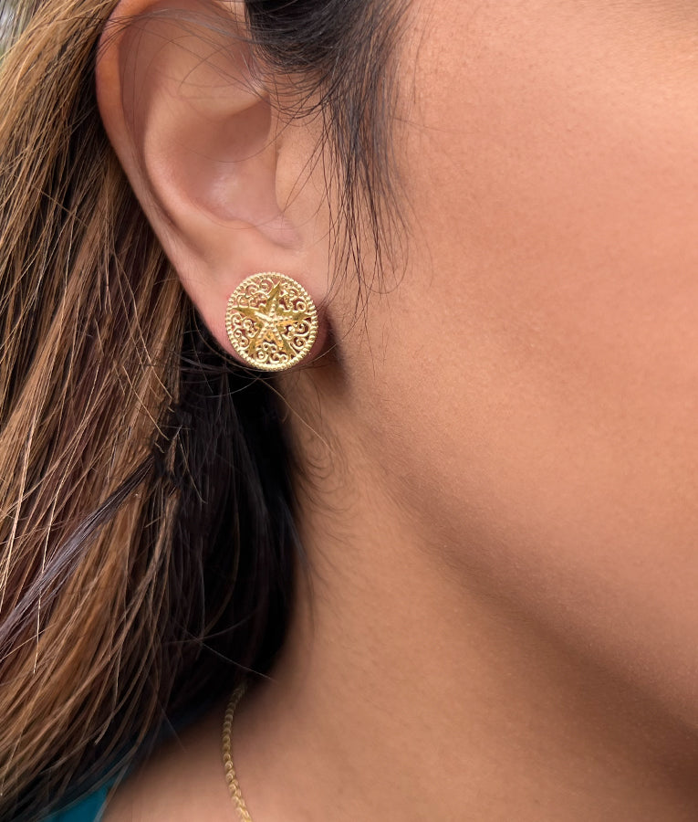 Sunset Starfish Earrings
