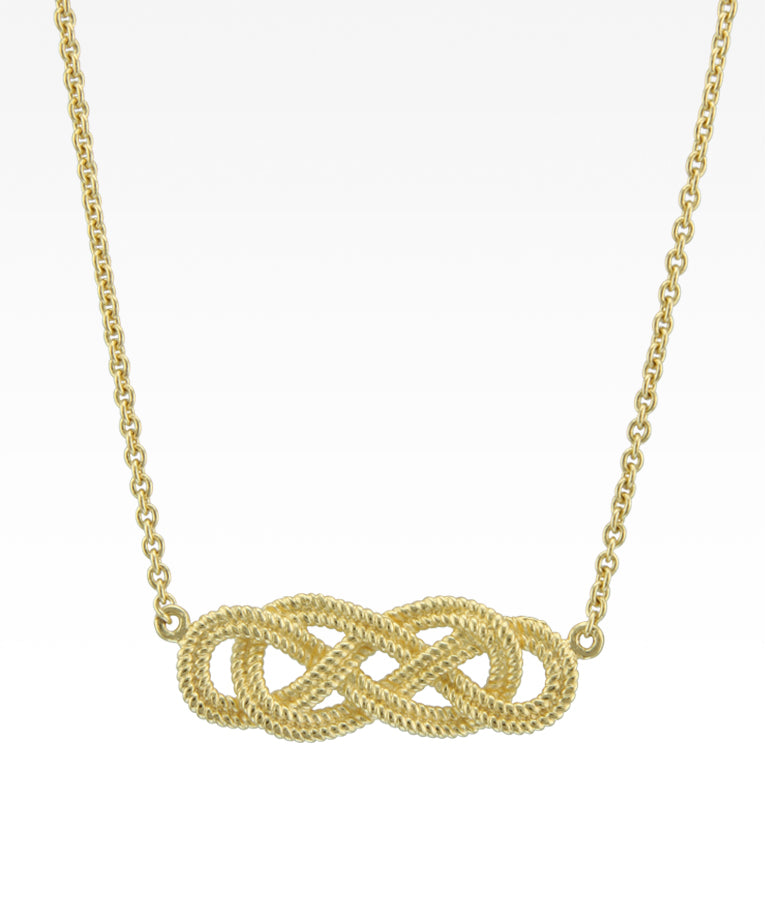 Sunset Rope Knot Necklace