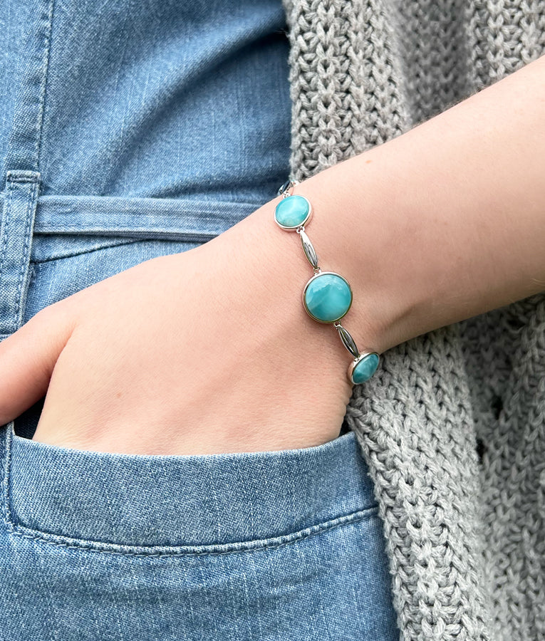 Larimar Bracelet