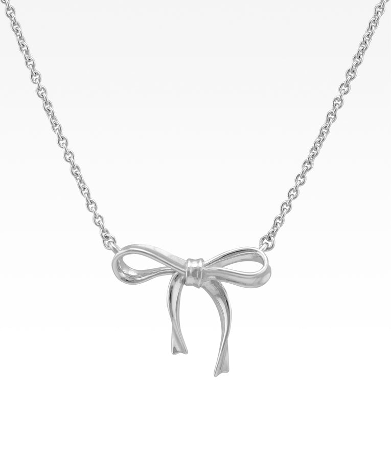 Ribbon Bow Necklace
