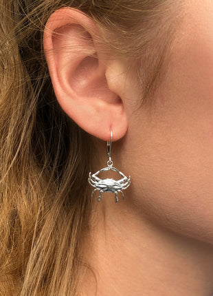 Crab Dangle Earrings