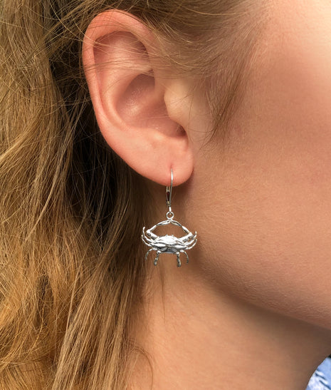 Crab Dangle Earrings