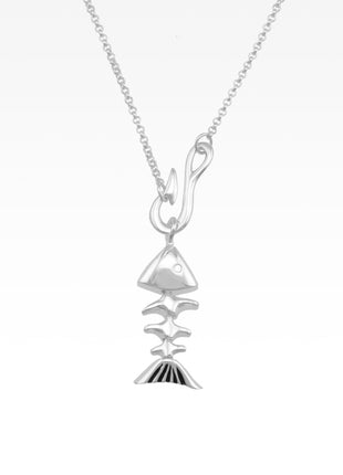 Baby Bonefish Necklace