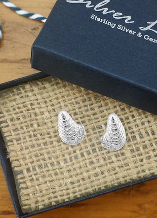 Oyster Post Earrings