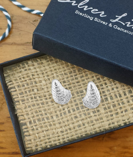 Oyster Post Earrings