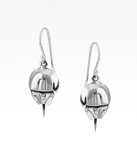 Horseshoe Crab Dangle Earrings