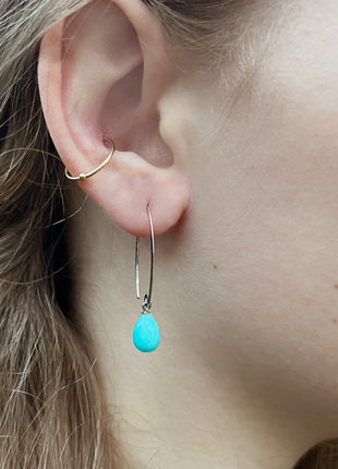Amazonite Sweep Earrings