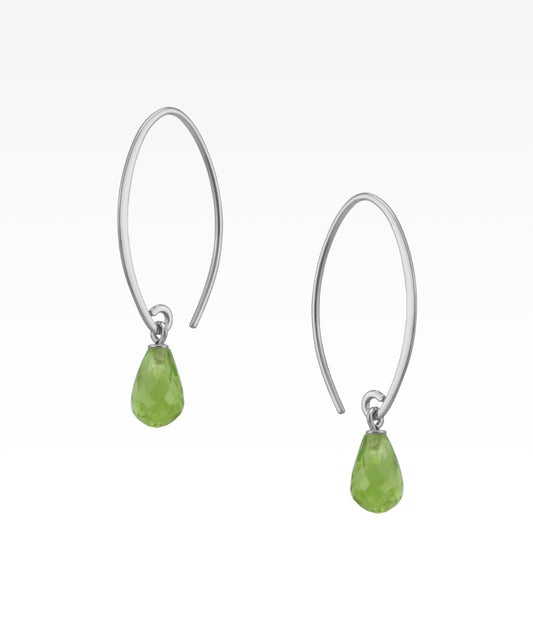 Peridot Sweep Earrings