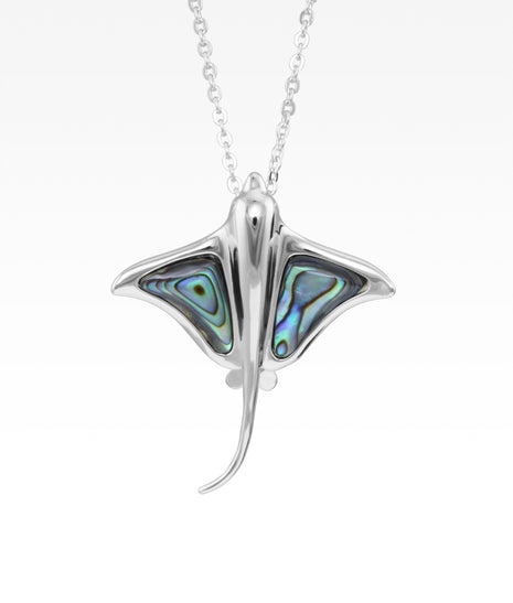 Abalone Stingray Pendant
