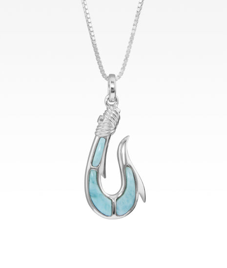 Maui's Larimar Hook Pendant