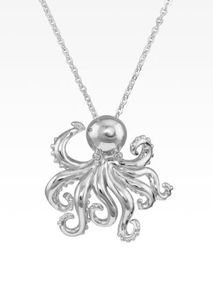 Dancing Octopus Necklace
