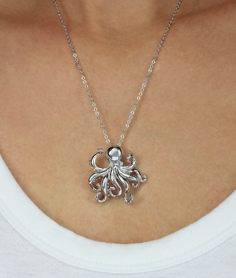 Dancing Octopus Necklace
