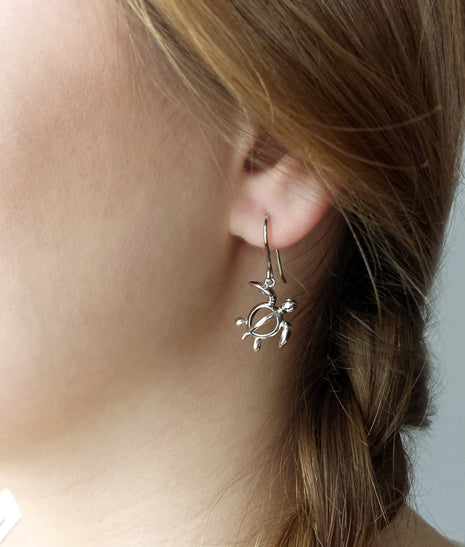 Honu Sea Turtle Earrings