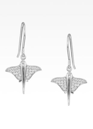 Pavé Stingray Earrings