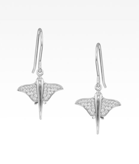 Pavé Stingray Earrings