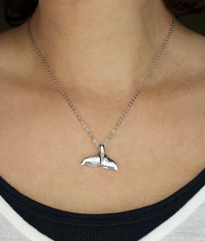Whale Tail Pendant
