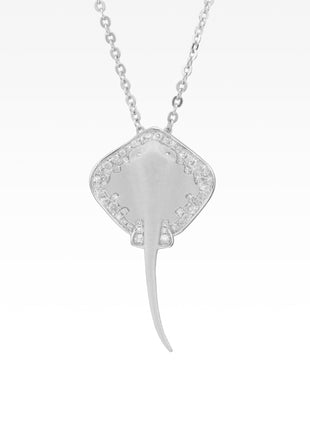 Satin Stingray Pendant