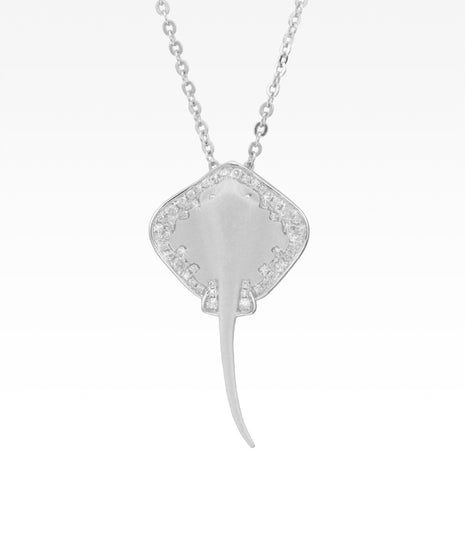 Satin Stingray Pendant