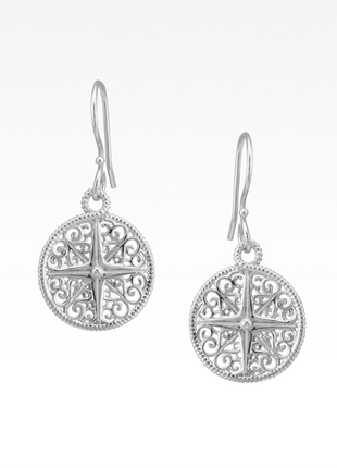 Harbor Compass Earrings