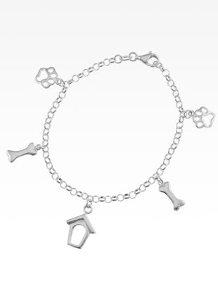 Dog's Life Charm Bracelet