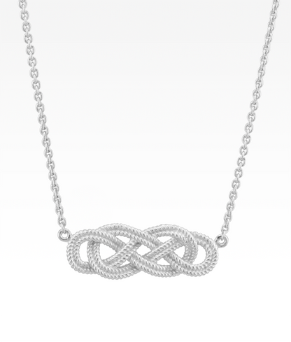 Harbor Rope Knot Necklace
