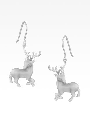 Alert Deer Earrings