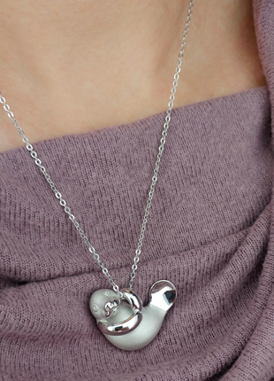 Manatee Hug Pendant