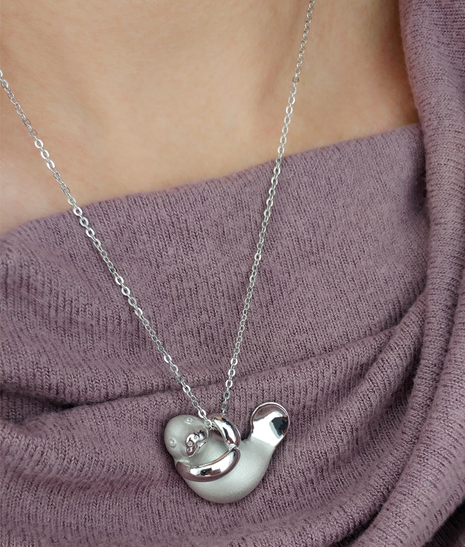 Manatee Hug Pendant