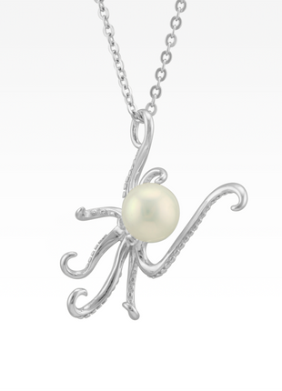 Pearl Octopus Pendant