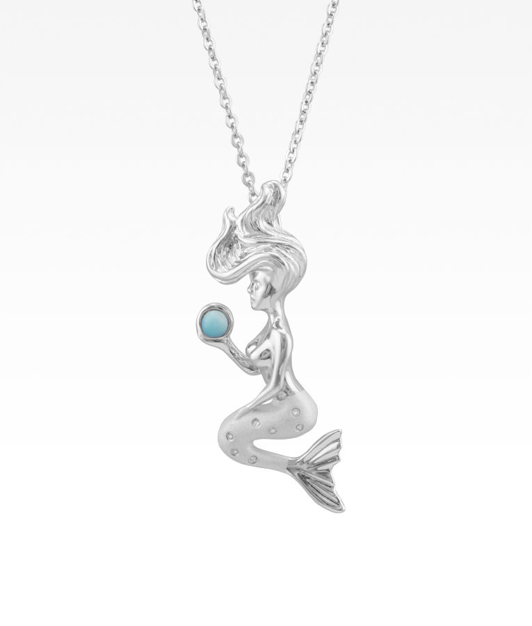 Satin Mermaid Necklace