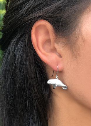 Manatee Earrings