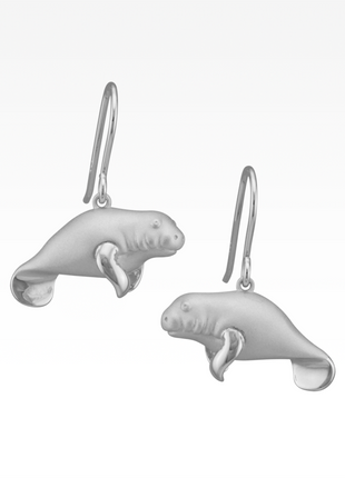 Manatee Earrings