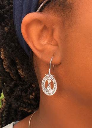 Harbor Lighthouse Earrings