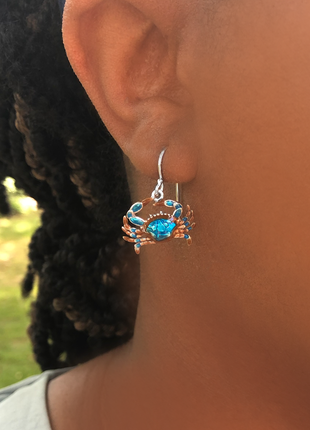Maryland Blue Crab Earrings