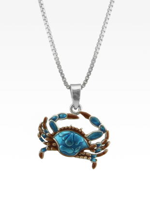 Maryland Baby Blue Crab Pendant