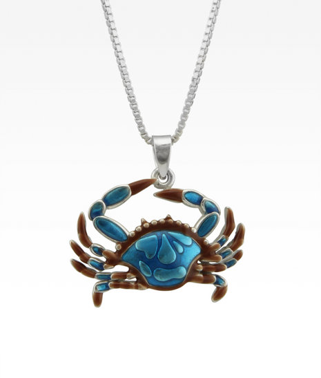 Maryland Blue Crab Pendant
