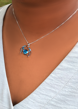 Maryland Blue Crab Pendant