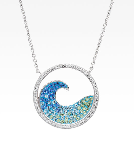 Crystal Wave Necklace