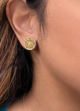 Sunset Starfish Earrings