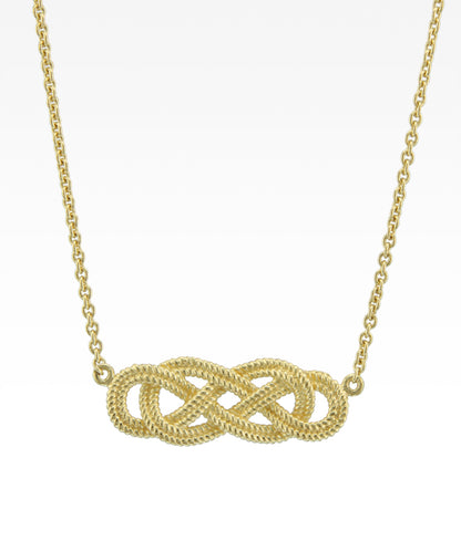 Sunset Rope Knot Necklace