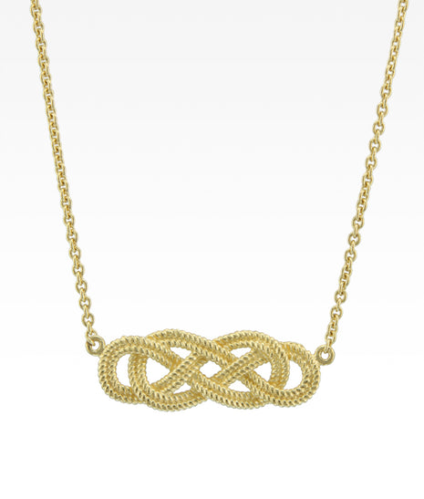 Sunset Rope Knot Necklace