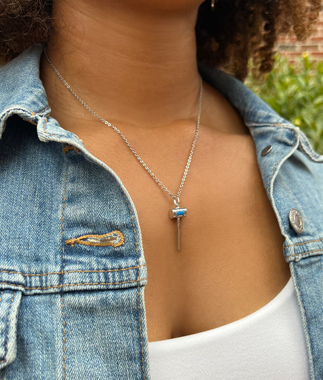 Crab Mallet Pendant