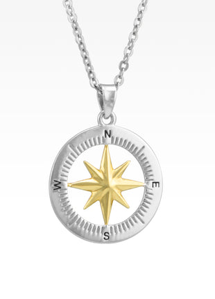 St. Michaels Compass Rose Pendant
