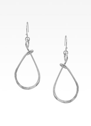 Teardrop Loop Earrings