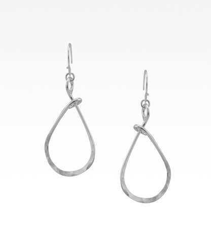 Teardrop Loop Earrings