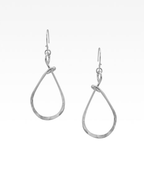 Teardrop Loop Earrings